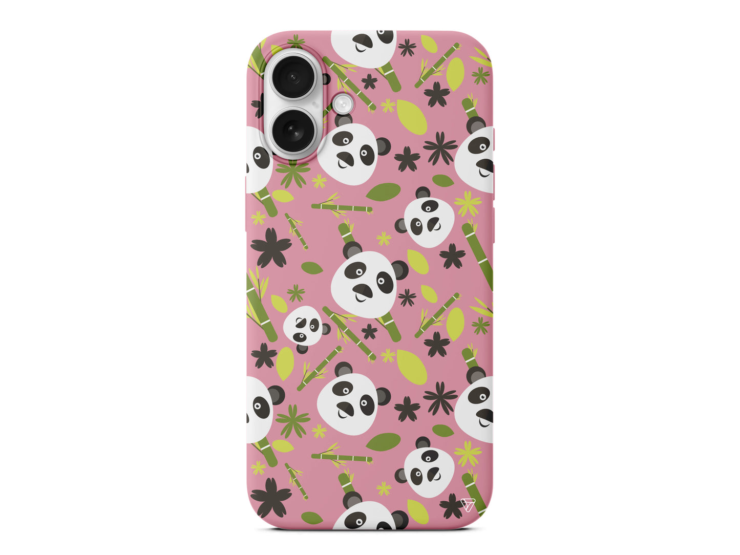 Panda Lansman Model İçi Kadife Silikon Telefon Kılıfı