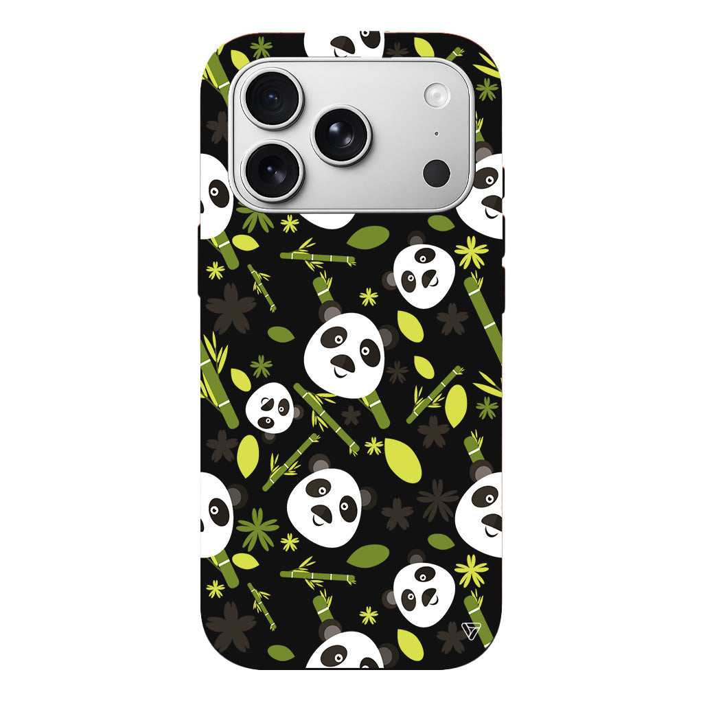 Panda Lansman Model İçi Kadife Silikon Telefon Kılıfı