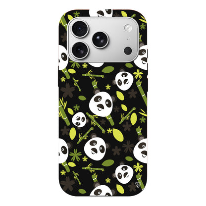 Panda Lansman Model İçi Kadife Silikon Telefon Kılıfı