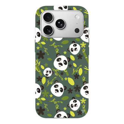 Panda Lansman Model İçi Kadife Silikon Telefon Kılıfı