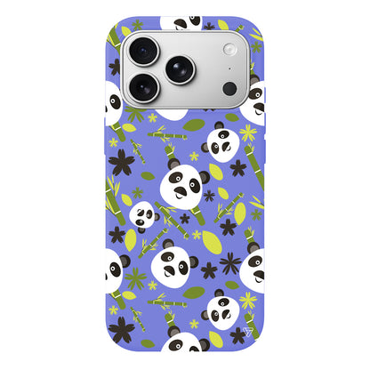 Panda Lansman Model İçi Kadife Silikon Telefon Kılıfı