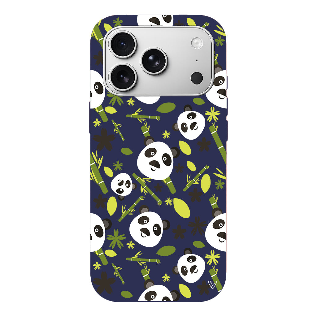 Panda Lansman Model İçi Kadife Silikon Telefon Kılıfı