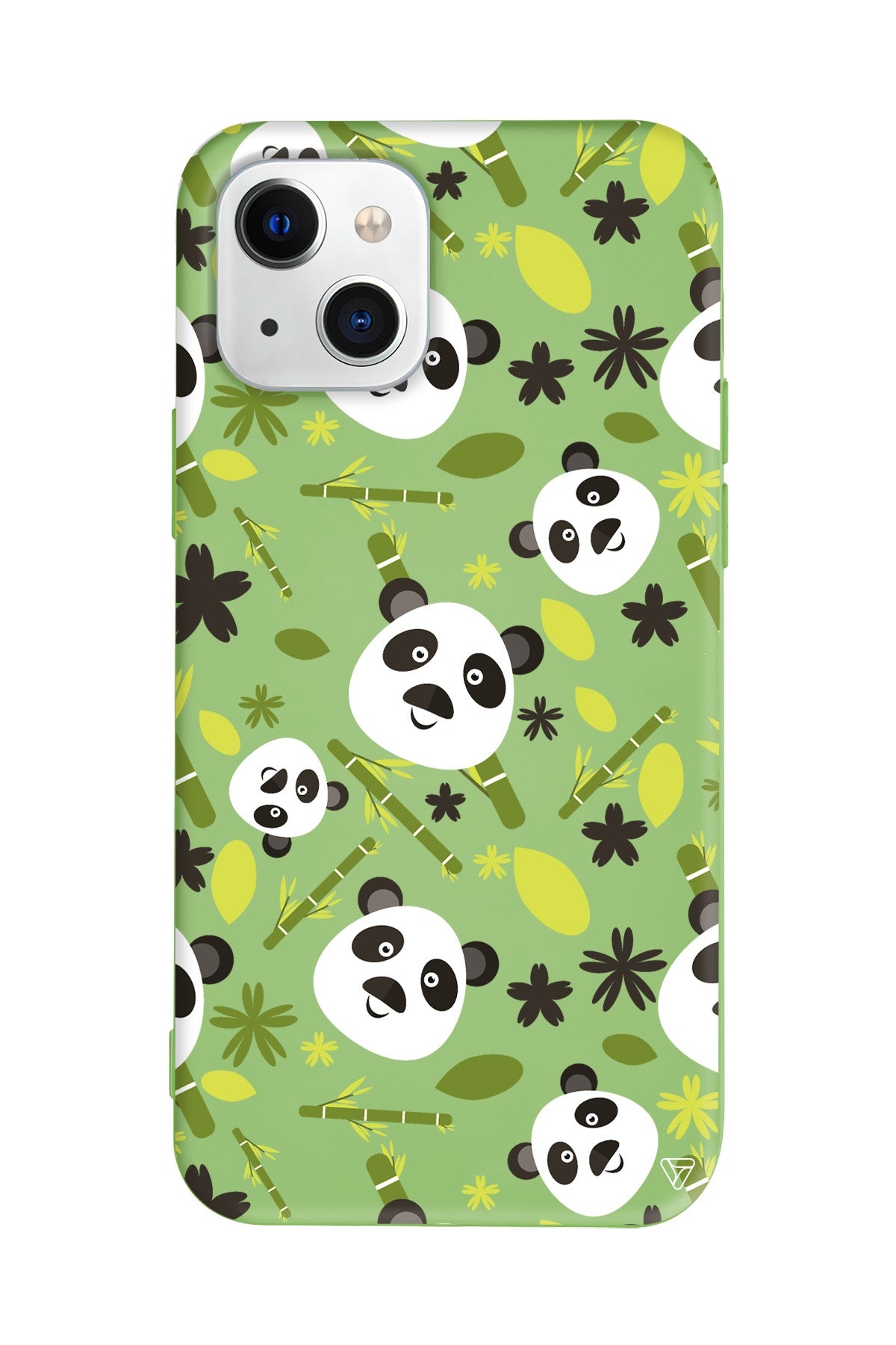 Panda Lansman Model İçi Kadife Silikon Telefon Kılıfı