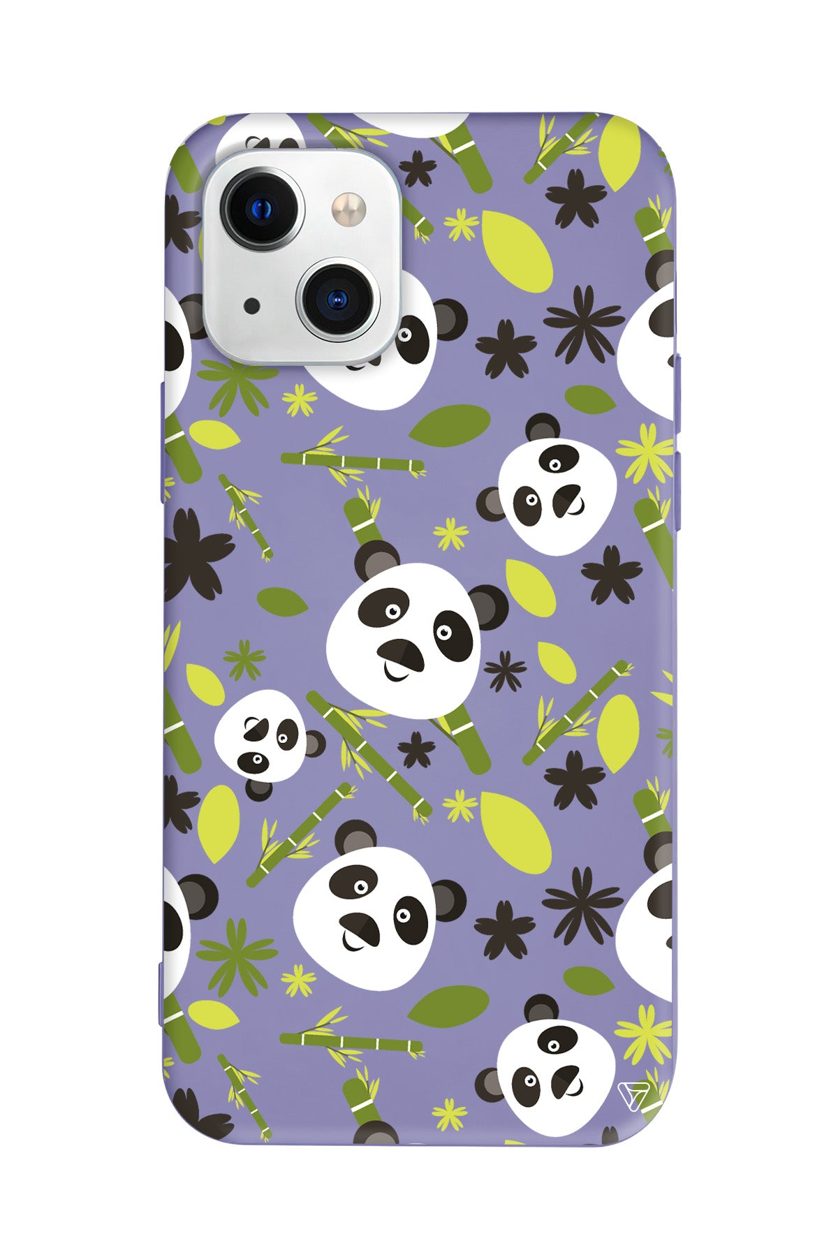 Panda Lansman Model İçi Kadife Silikon Telefon Kılıfı