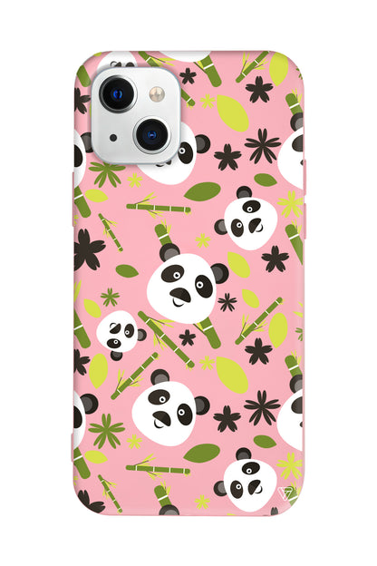 Panda Lansman Model İçi Kadife Silikon Telefon Kılıfı – Plus Serisine Özel