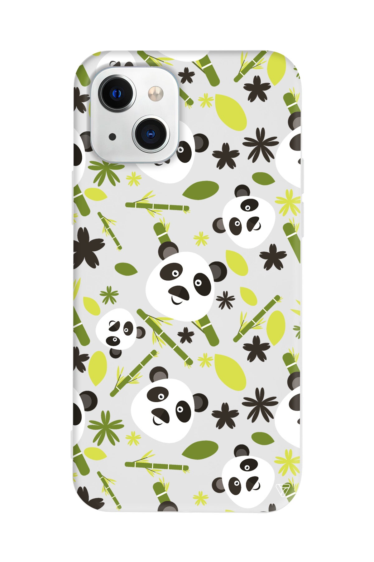 Panda Lansman Model İçi Kadife Silikon Telefon Kılıfı – Plus Serisine Özel