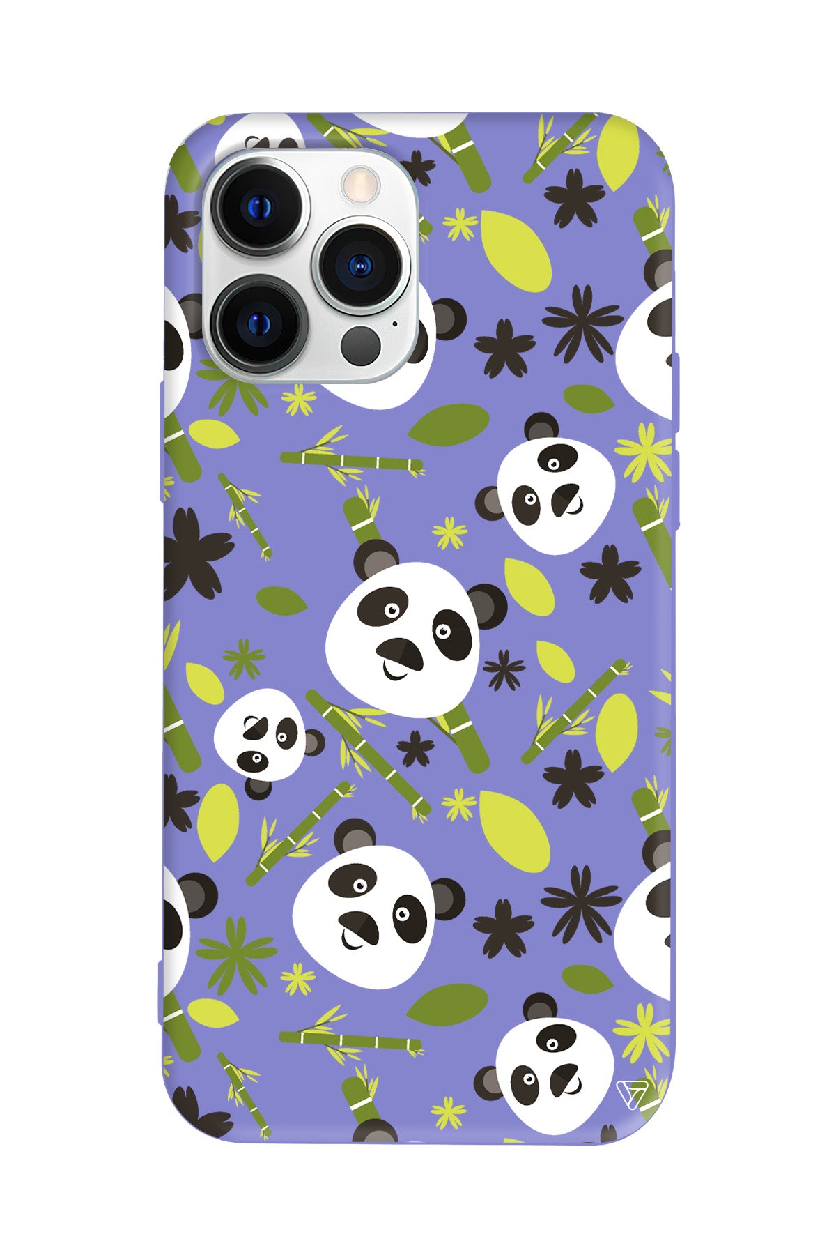 Panda Lansman Model İçi Kadife Silikon Telefon Kılıfı