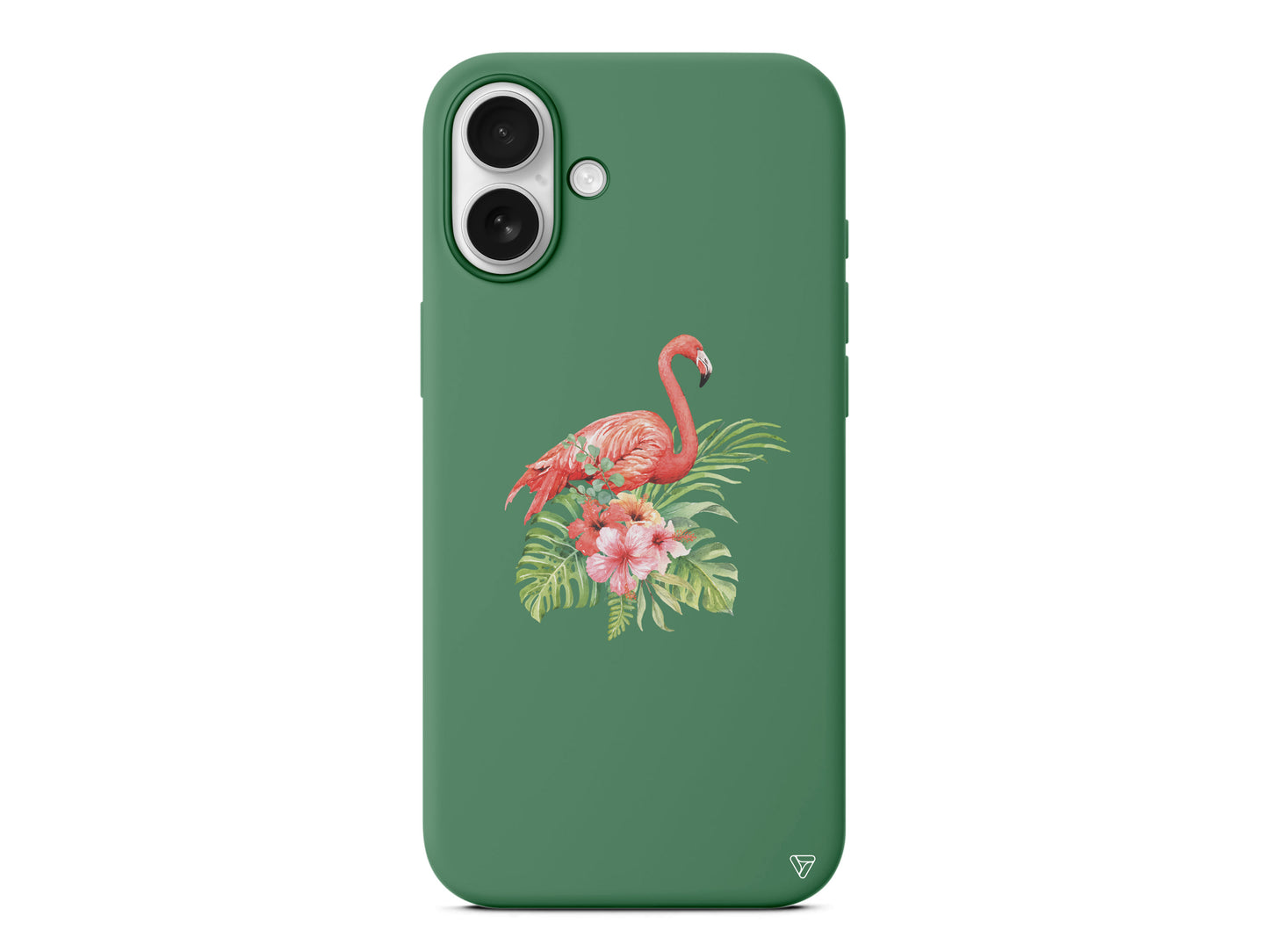 Flamingo Lansman Model İçi Kadife Silikon Telefon Kılıfı