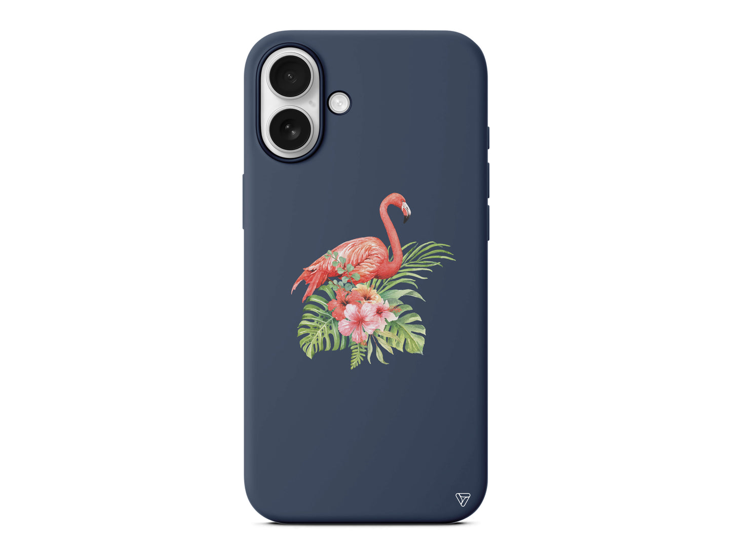 Flamingo Lansman Model İçi Kadife Silikon Telefon Kılıfı