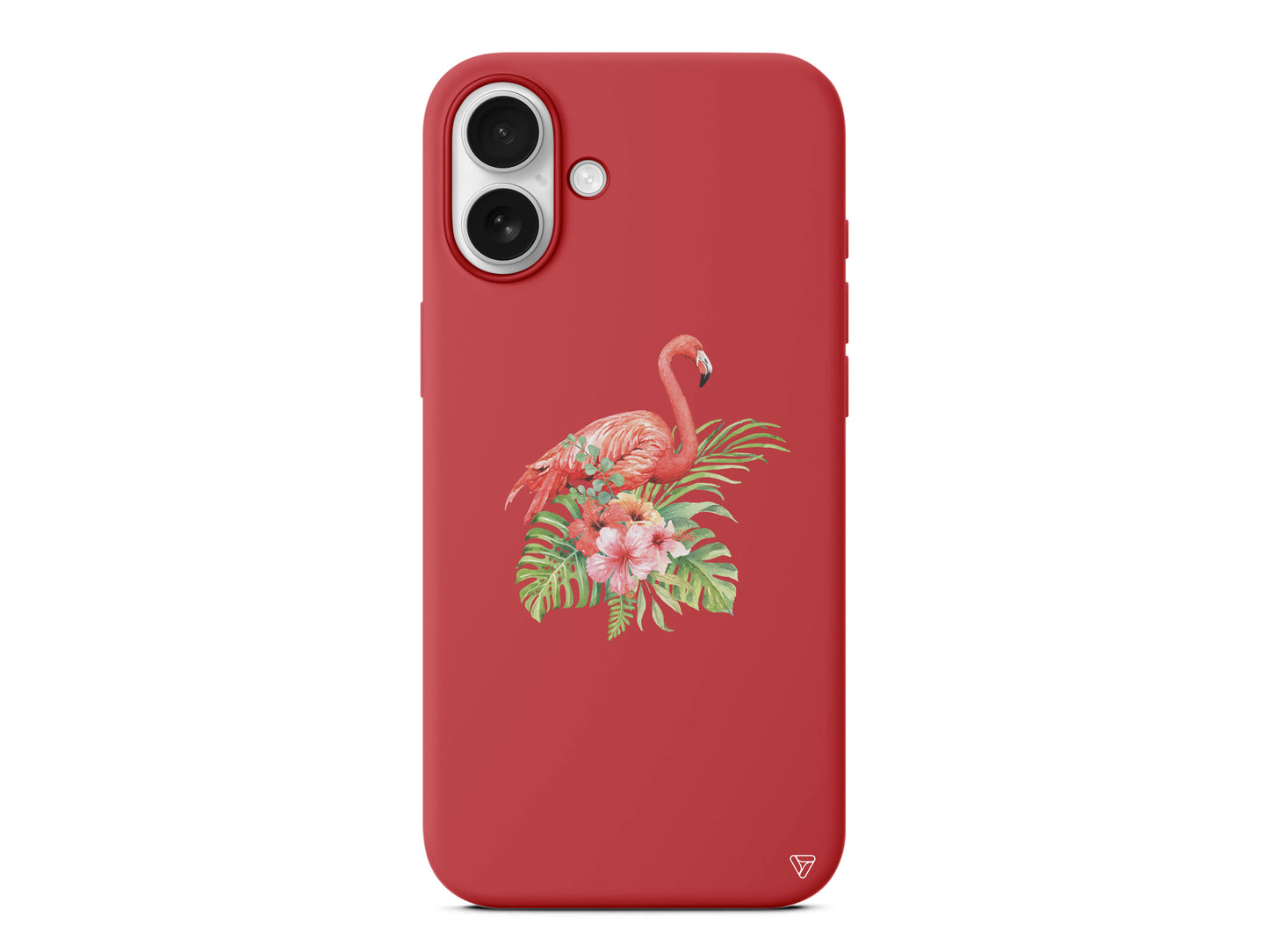 Flamingo Lansman Model İçi Kadife Silikon Telefon Kılıfı – Plus Serisine Özel