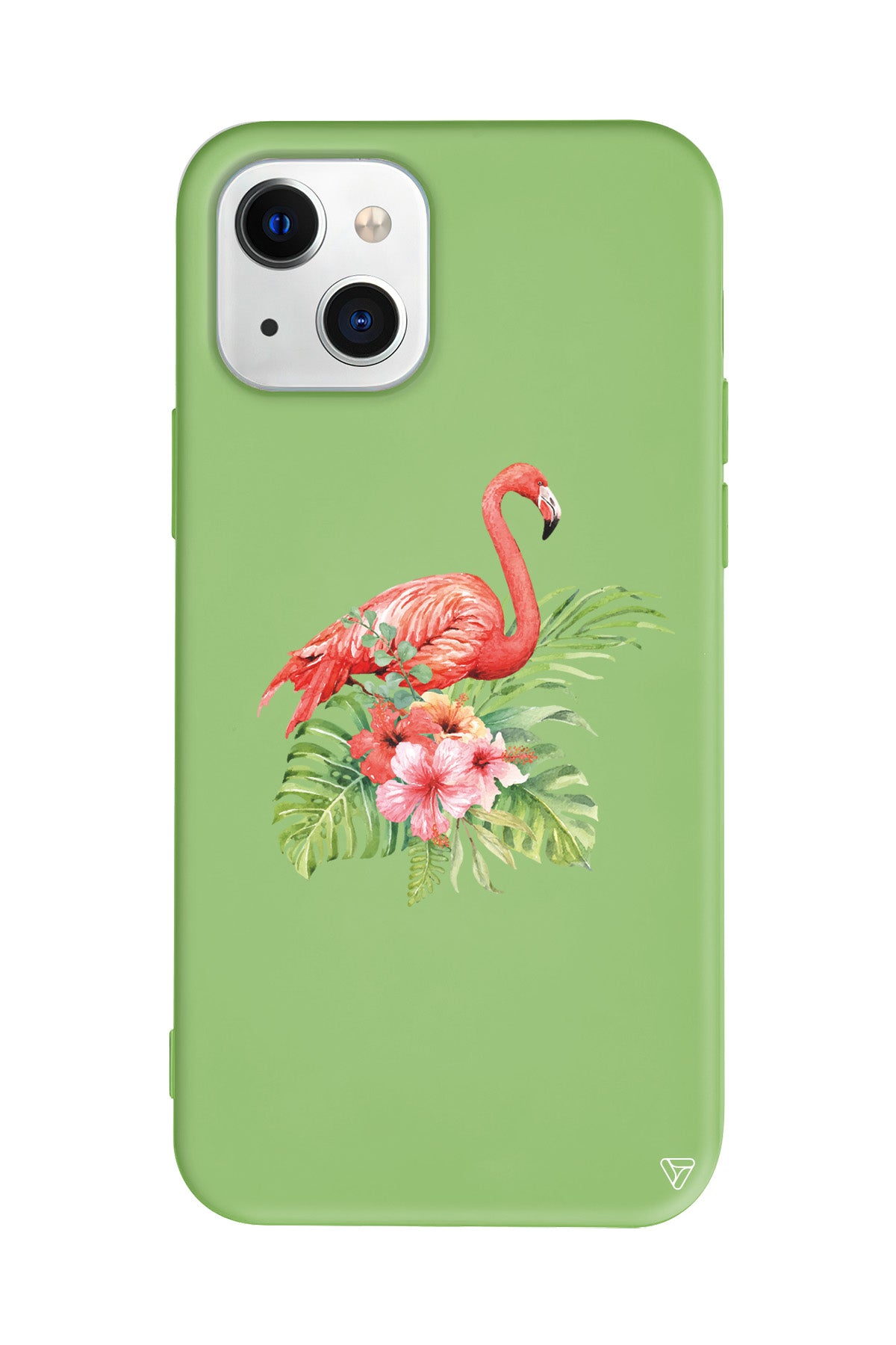 Flamingo Lansman Model İçi Kadife Silikon Telefon Kılıfı – Plus Serisine Özel