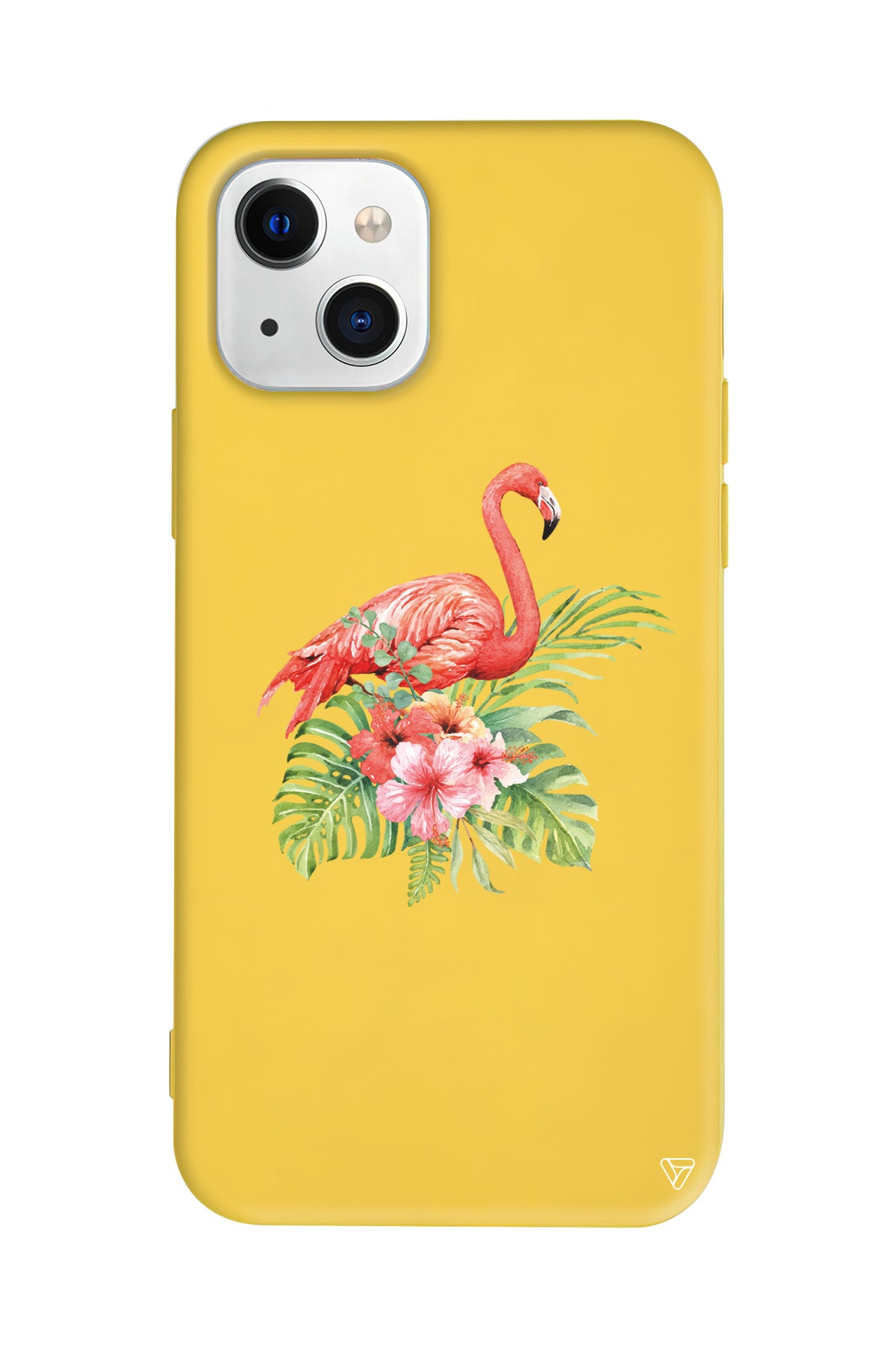 Flamingo Lansman Model İçi Kadife Silikon Telefon Kılıfı – Plus Serisine Özel