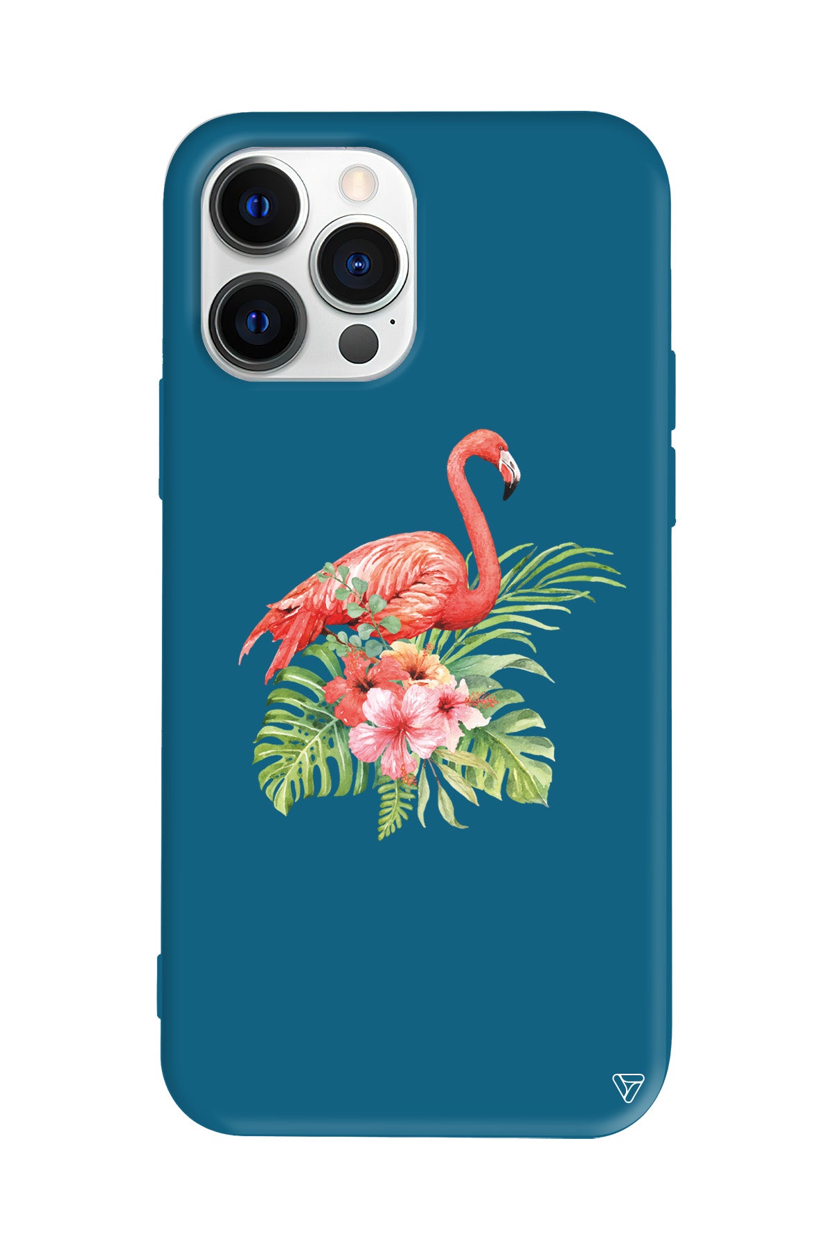 Flamingo Lansman Model İçi Kadife Silikon Telefon Kılıfı