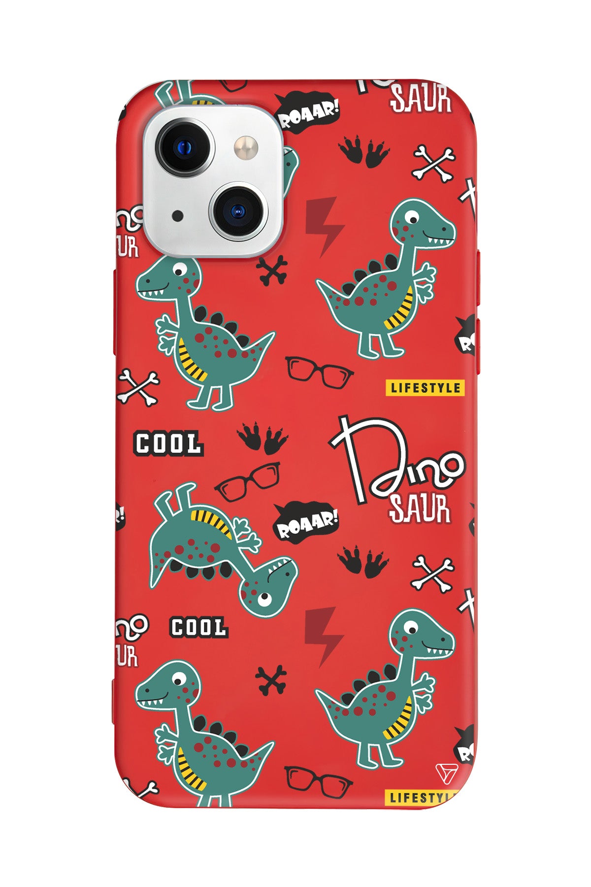 Cool Dino Lansman Model İçi Kadife Silikon Telefon Kılıfı – Plus Serisine Özel