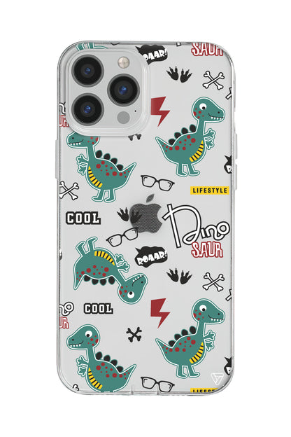 Cool Dino Lansman Model İçi Kadife Silikon Telefon Kılıfı