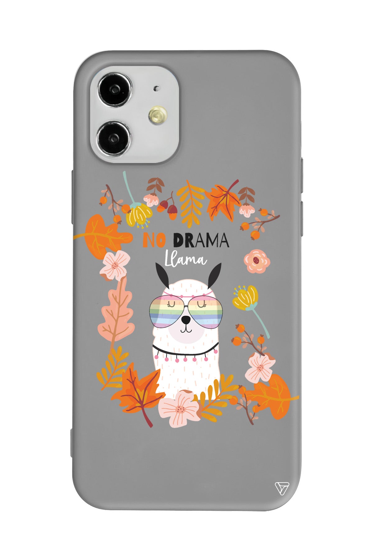 No Drama Lama Lansman Model İçi Kadife Silikon Telefon Kılıfı