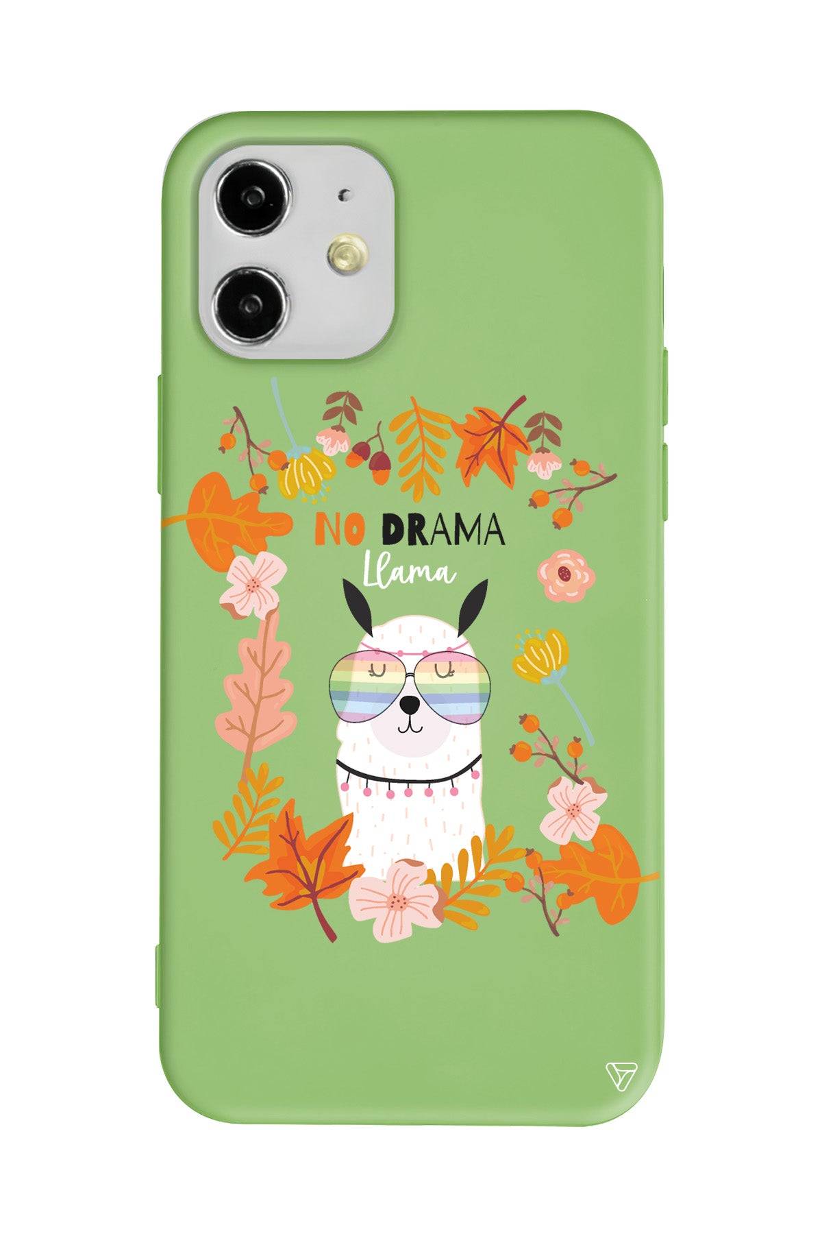 No Drama Lama Lansman Model İçi Kadife Silikon Telefon Kılıfı