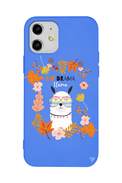 No Drama Lama Lansman Model İçi Kadife Silikon Telefon Kılıfı