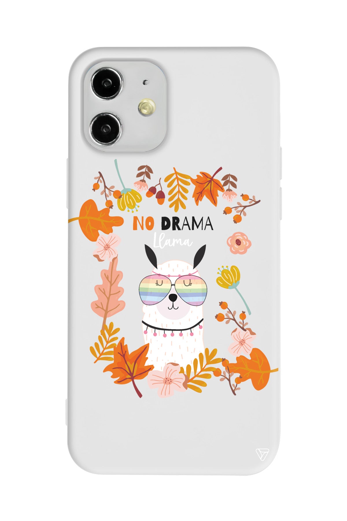 No Drama Lama Lansman Model İçi Kadife Silikon Telefon Kılıfı