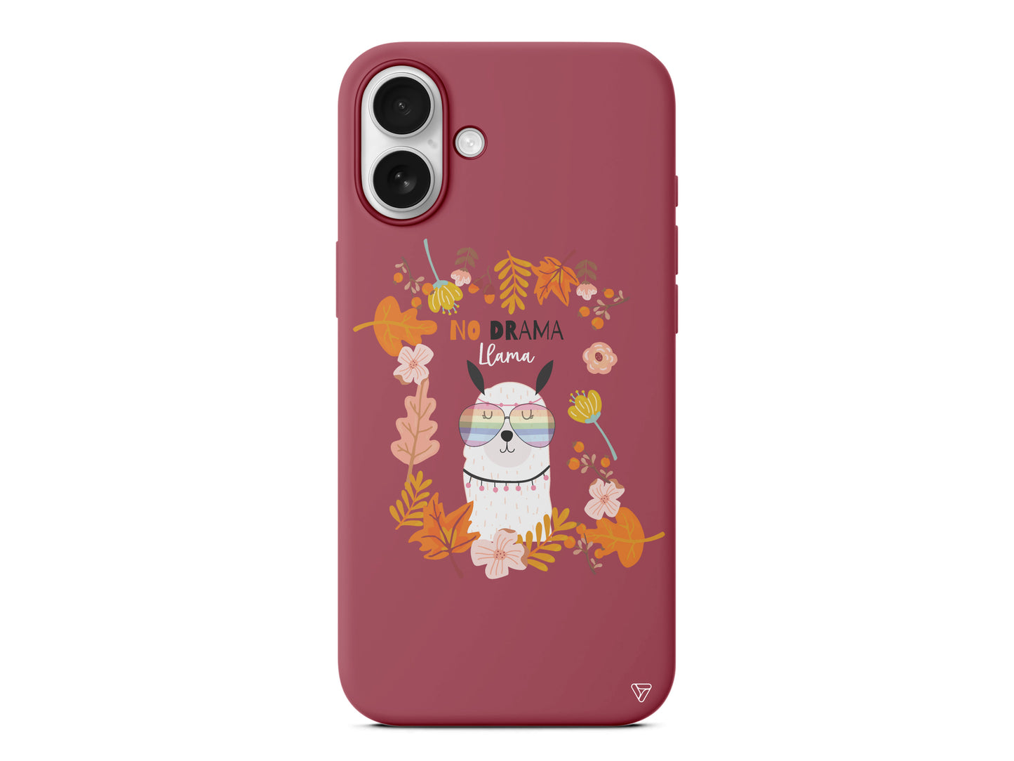 No Drama Lama Lansman Model İçi Kadife Silikon Telefon Kılıfı – Plus Serisine Özel