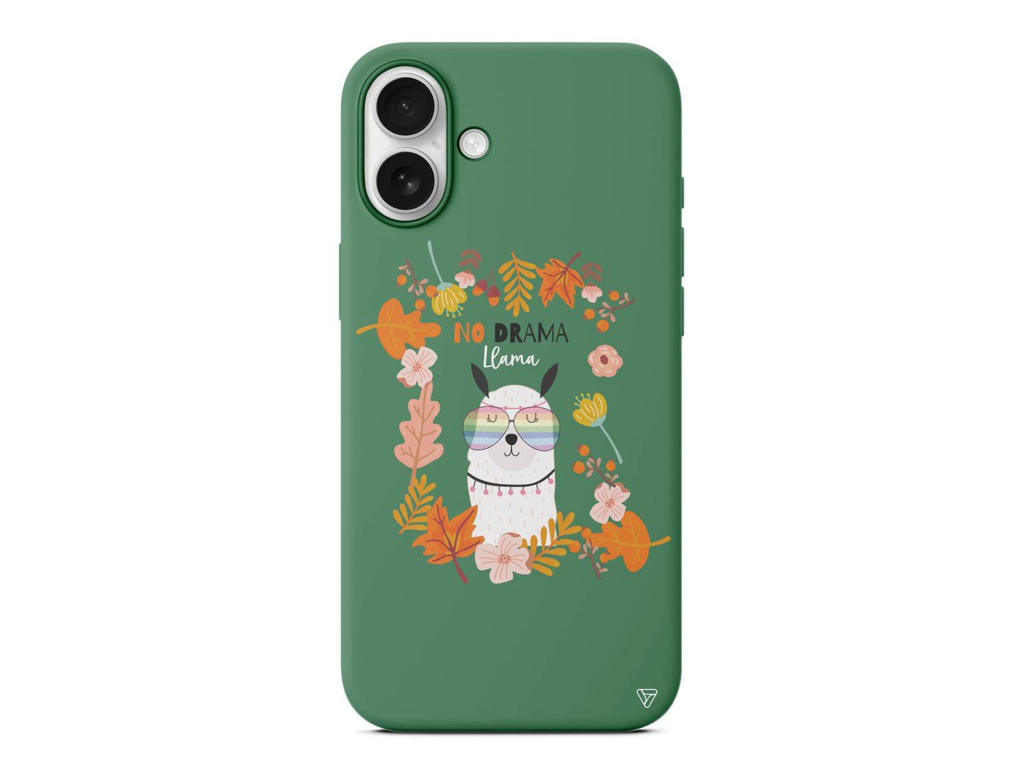 No Drama Lama Lansman Model İçi Kadife Silikon Telefon Kılıfı