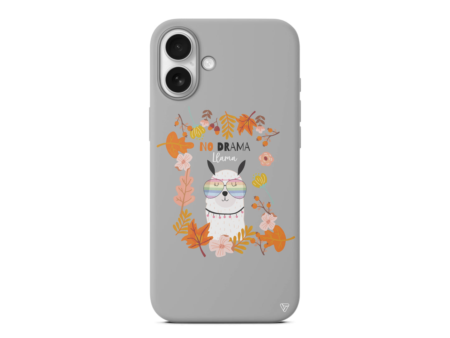 No Drama Lama Lansman Model İçi Kadife Silikon Telefon Kılıfı – Plus Serisine Özel