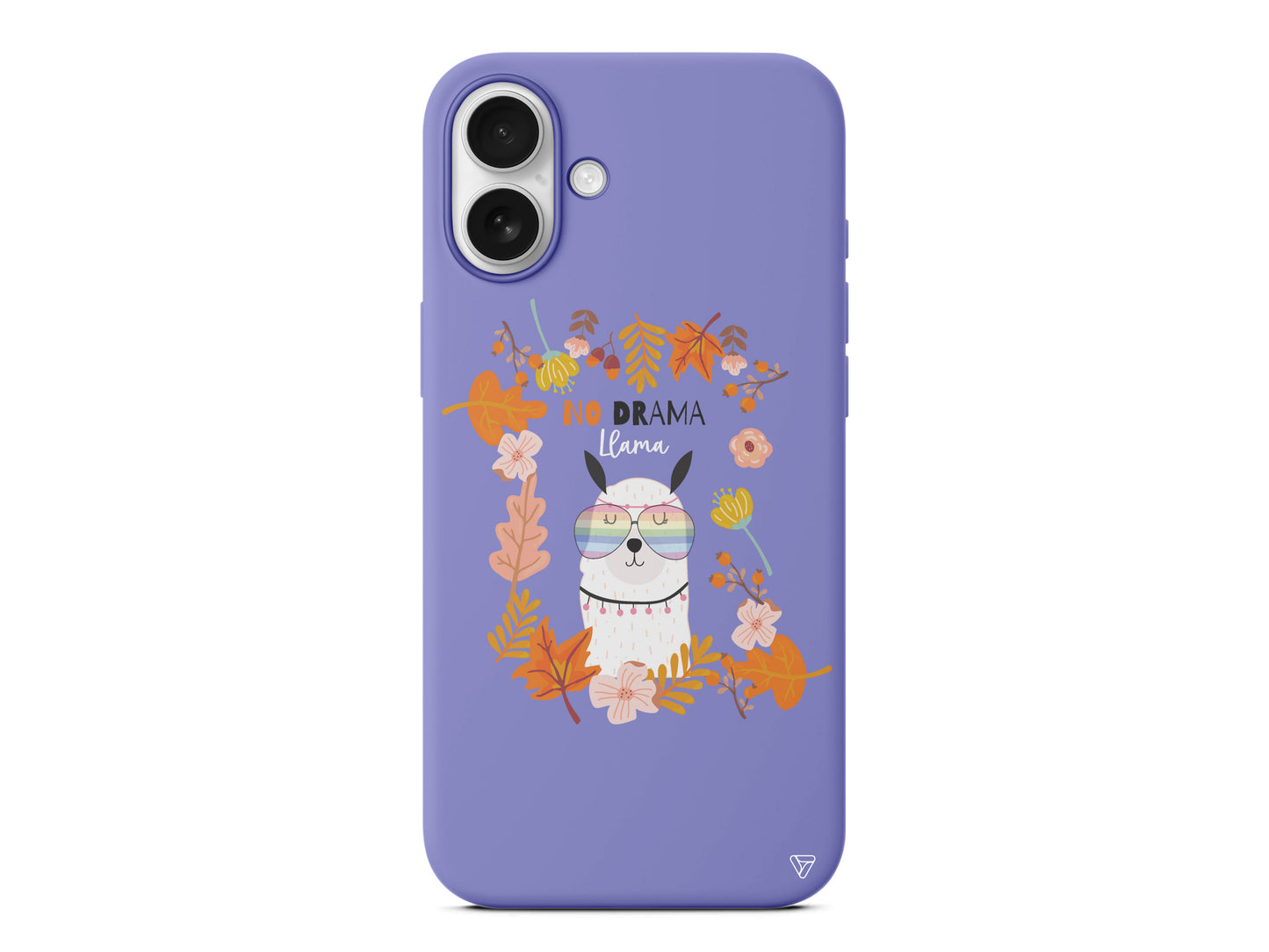 No Drama Lama Lansman Model İçi Kadife Silikon Telefon Kılıfı – Plus Serisine Özel