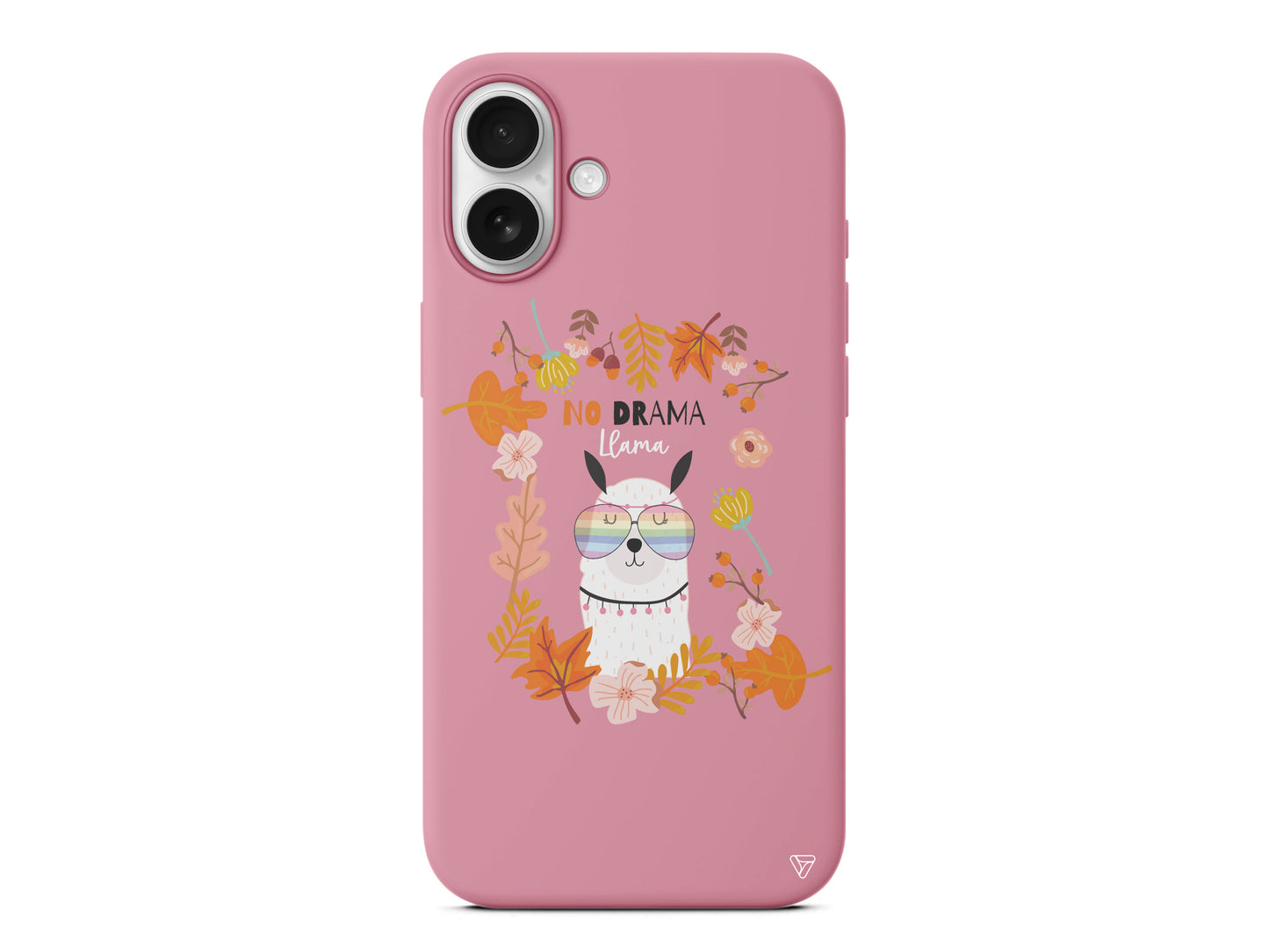 No Drama Lama Lansman Model İçi Kadife Silikon Telefon Kılıfı