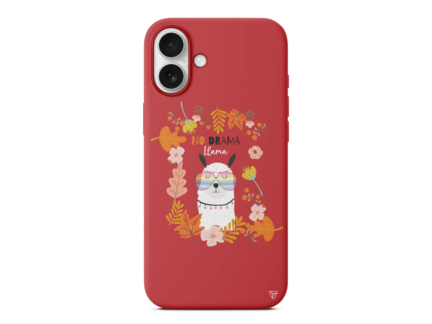 No Drama Lama Lansman Model İçi Kadife Silikon Telefon Kılıfı – Plus Serisine Özel