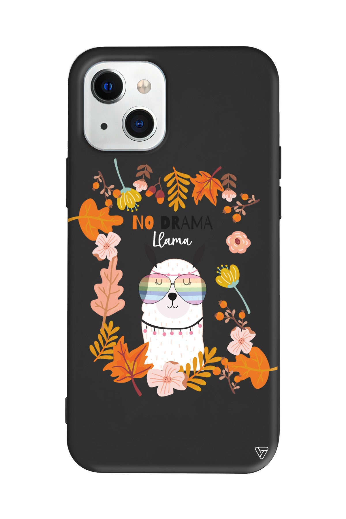 No Drama Lama Lansman Model İçi Kadife Silikon Telefon Kılıfı