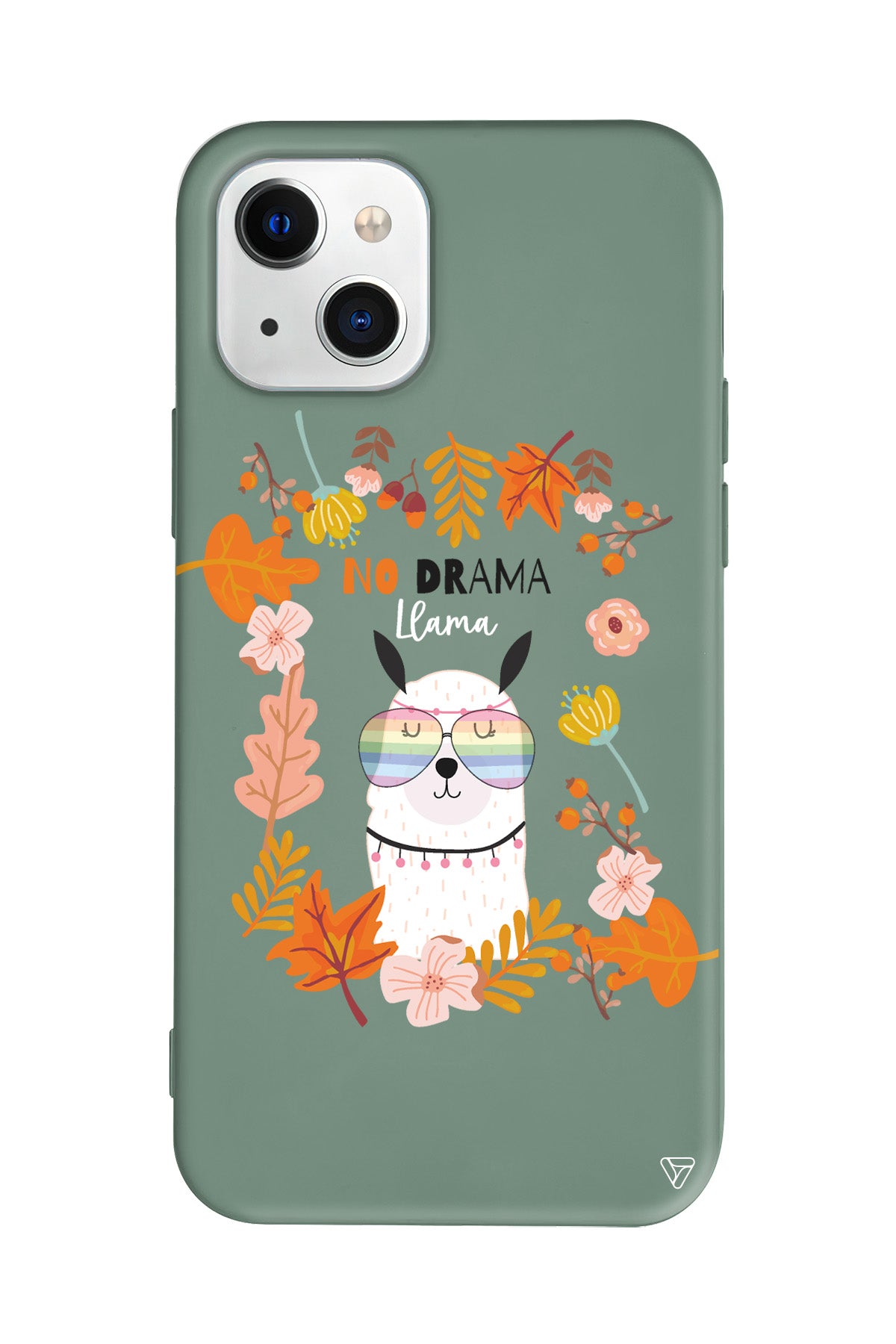 No Drama Lama Lansman Model İçi Kadife Silikon Telefon Kılıfı – Plus Serisine Özel