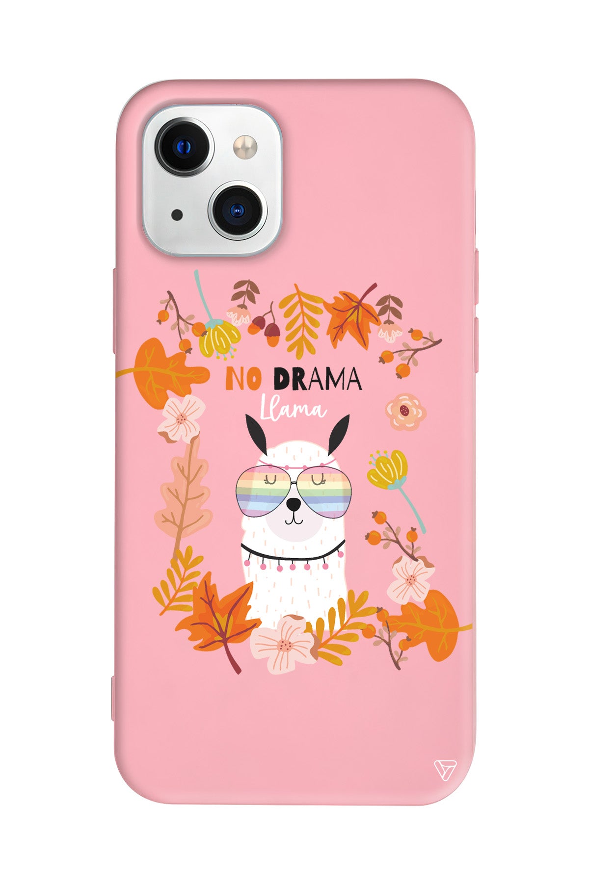 No Drama Lama Lansman Model İçi Kadife Silikon Telefon Kılıfı