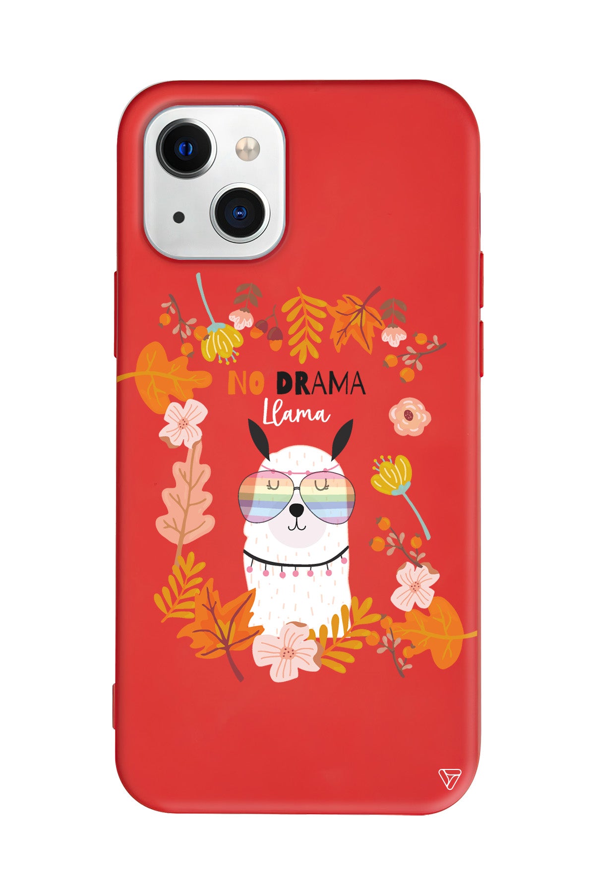 No Drama Lama Lansman Model İçi Kadife Silikon Telefon Kılıfı – Plus Serisine Özel