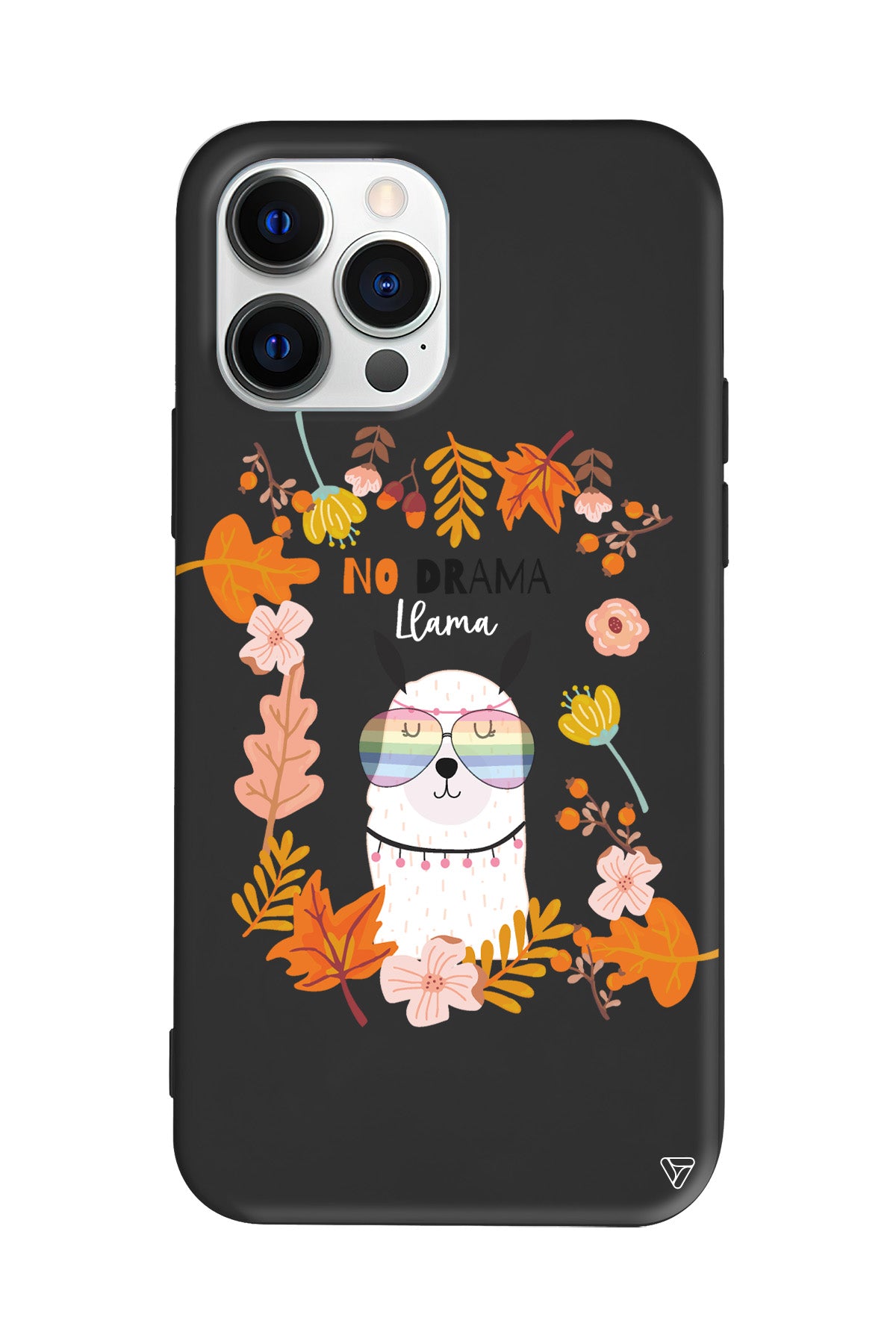 No Drama Lama Lansman Model İçi Kadife Silikon Telefon Kılıfı