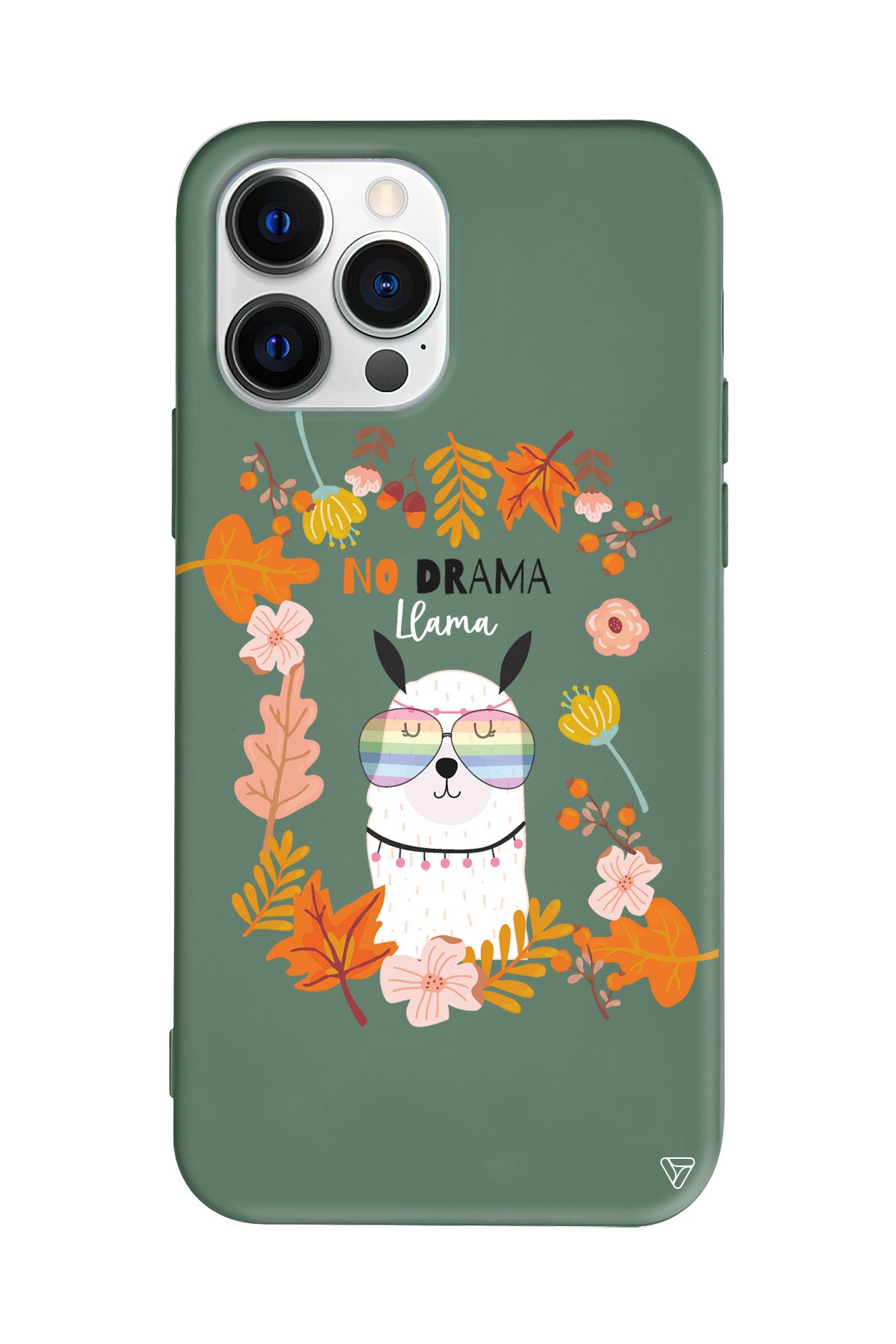 No Drama Lama Lansman Model İçi Kadife Silikon Telefon Kılıfı