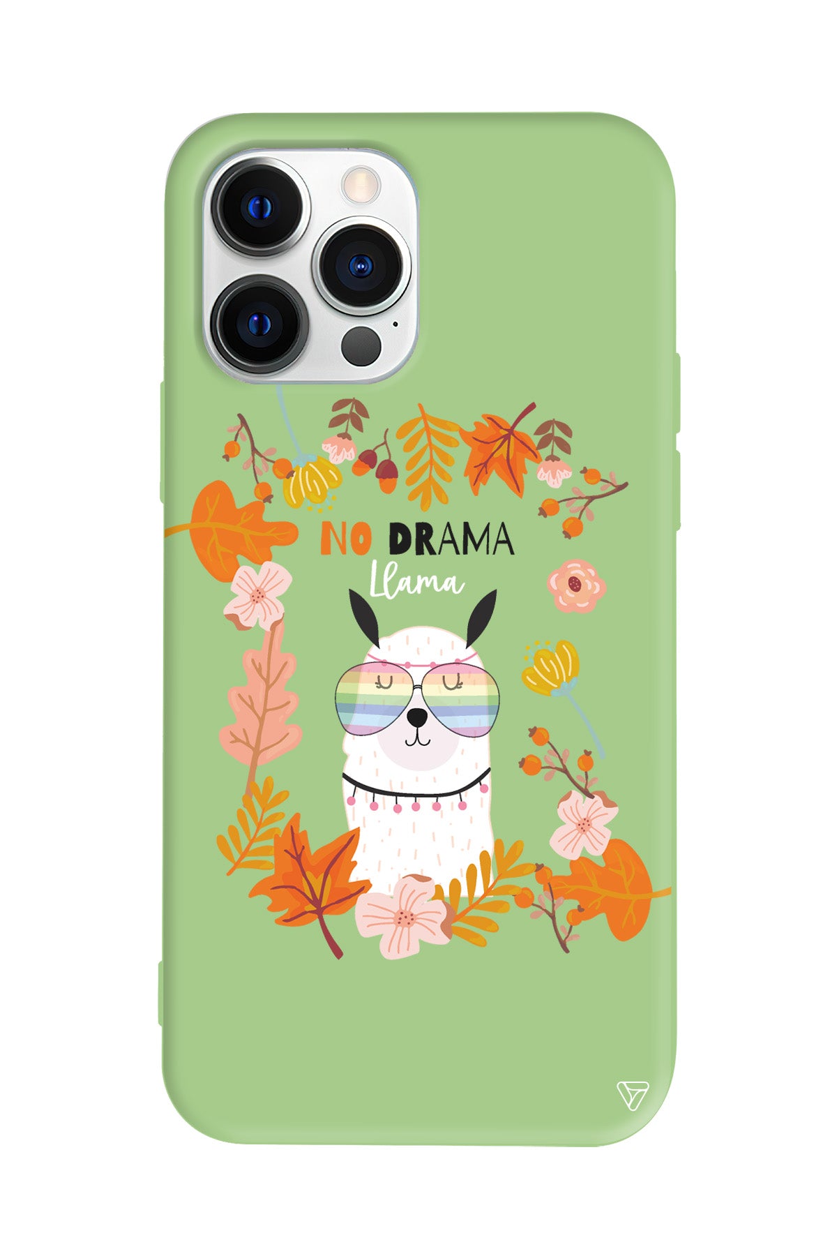 No Drama Lama Lansman Model İçi Kadife Silikon Telefon Kılıfı