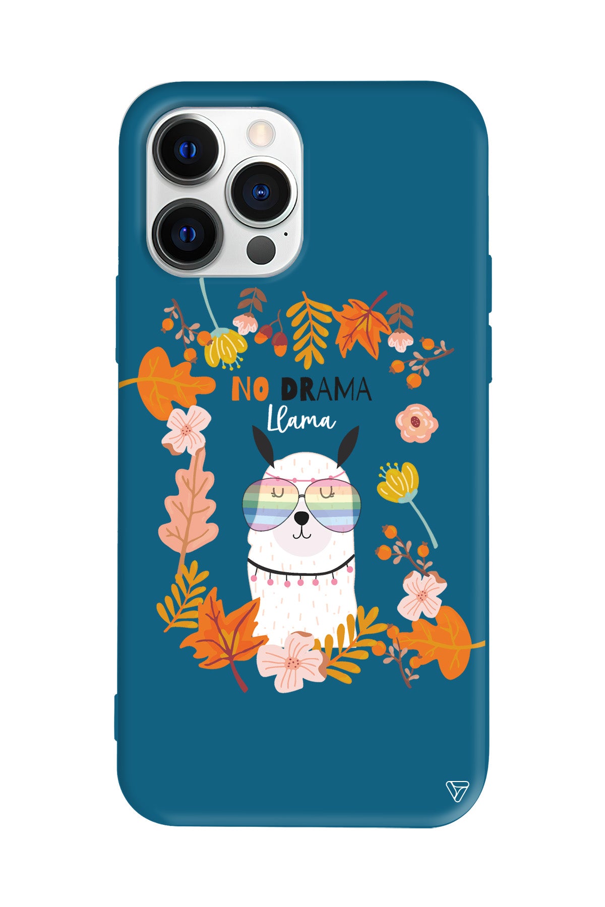 No Drama Lama Lansman Model İçi Kadife Silikon Telefon Kılıfı