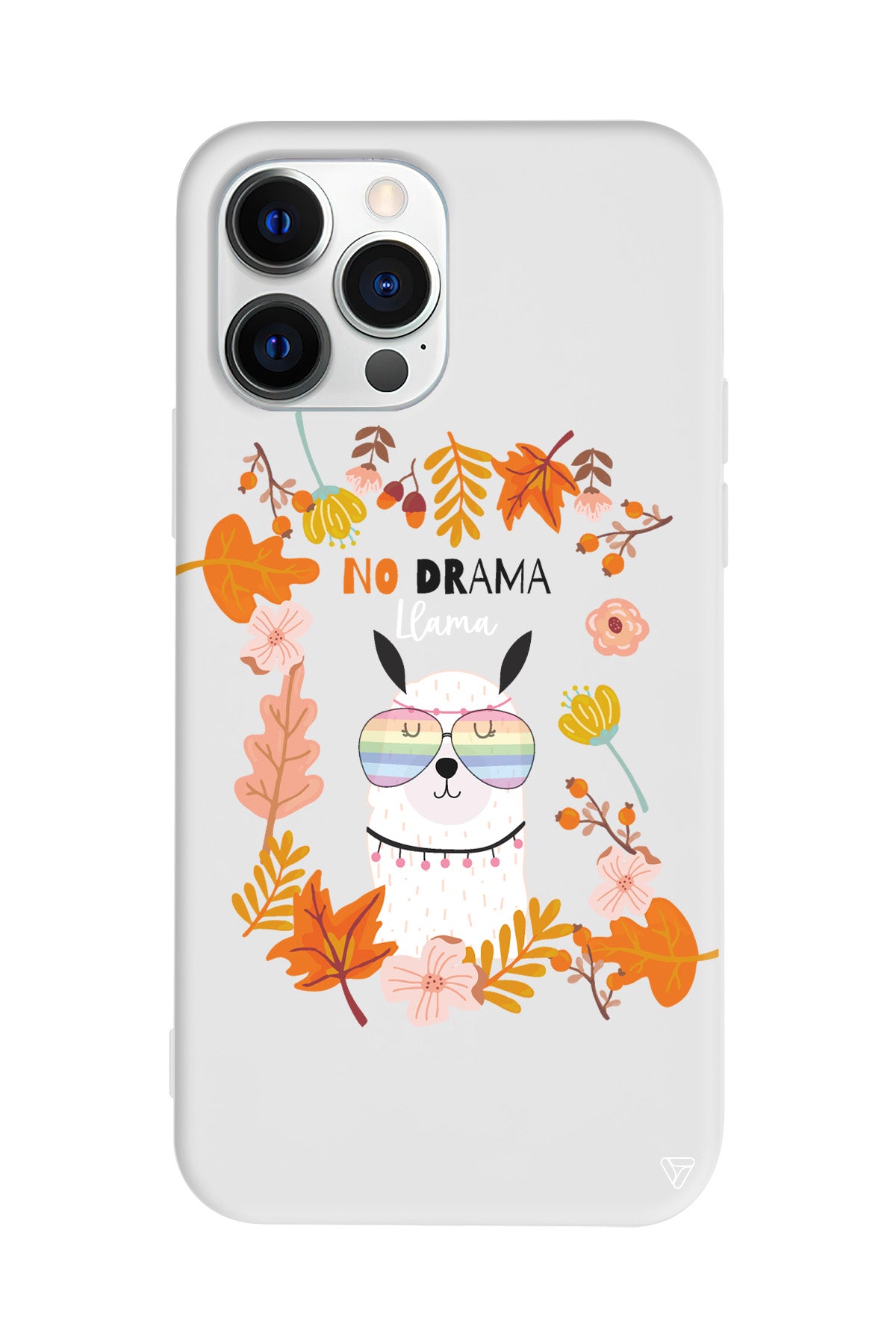 No Drama Lama Lansman Model İçi Kadife Silikon Telefon Kılıfı