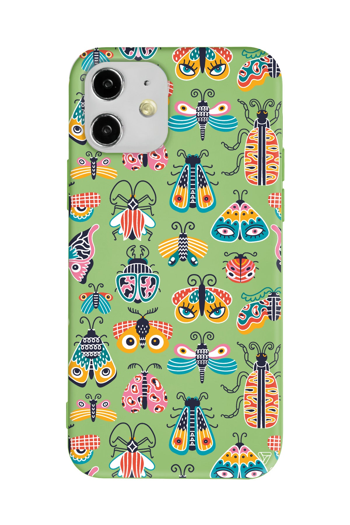 Renkli Kanatlar Lansman Model İçi Kadife Silikon Telefon Kılıfı