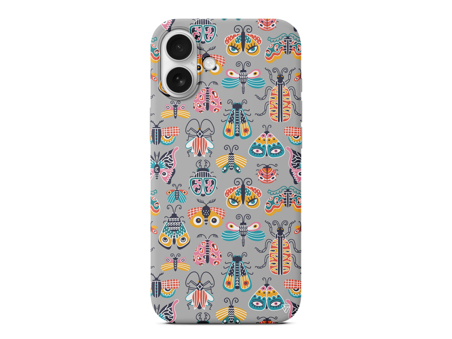 Renkli Kanatlar Lansman Model İçi Kadife Silikon Telefon Kılıfı