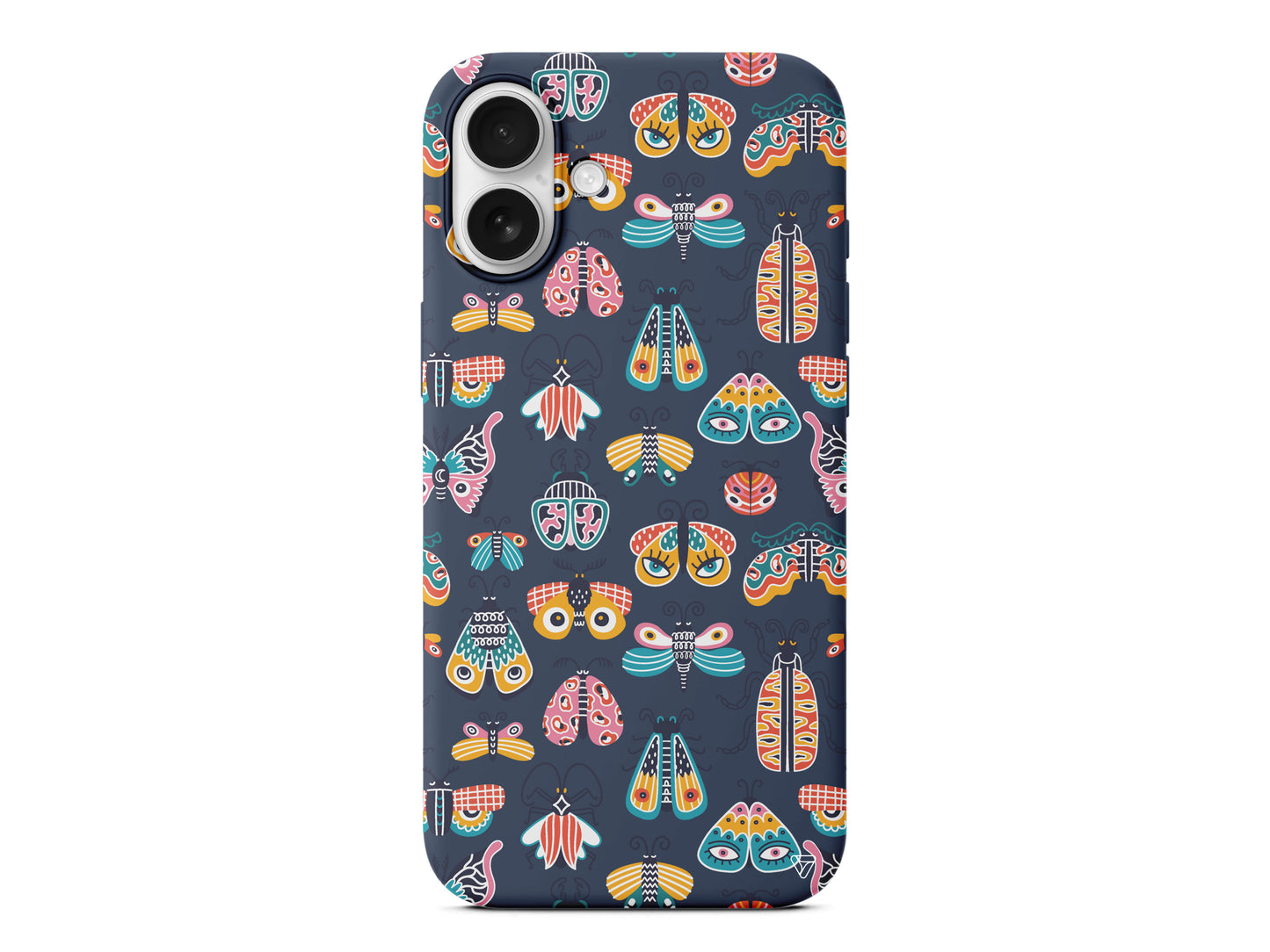 Renkli Kanatlar Lansman Model İçi Kadife Silikon Telefon Kılıfı – Plus Serisine Özel