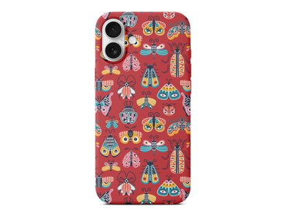 Renkli Kanatlar Lansman Model İçi Kadife Silikon Telefon Kılıfı – Plus Serisine Özel