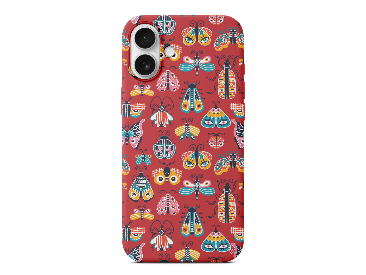 Renkli Kanatlar Lansman Model İçi Kadife Silikon Telefon Kılıfı – Plus Serisine Özel