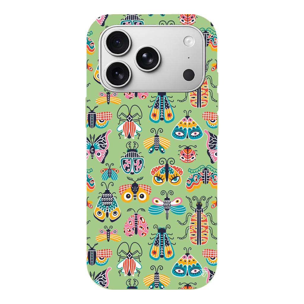 Renkli Kanatlar Lansman Model İçi Kadife Silikon Telefon Kılıfı