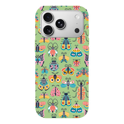 Renkli Kanatlar Lansman Model İçi Kadife Silikon Telefon Kılıfı