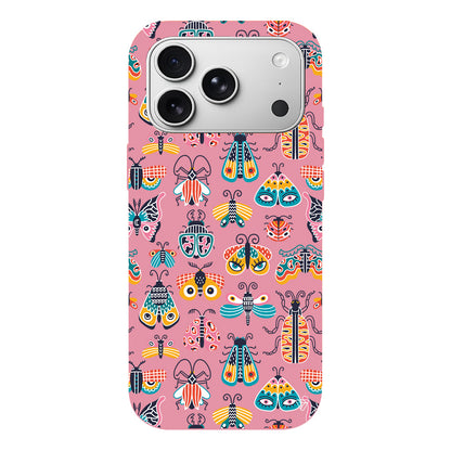 Renkli Kanatlar Lansman Model İçi Kadife Silikon Telefon Kılıfı