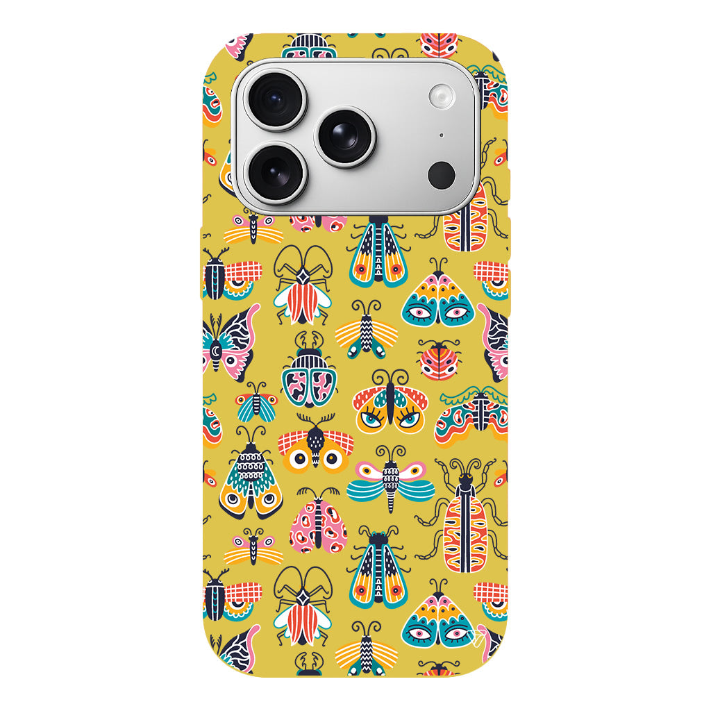 Renkli Kanatlar Lansman Model İçi Kadife Silikon Telefon Kılıfı