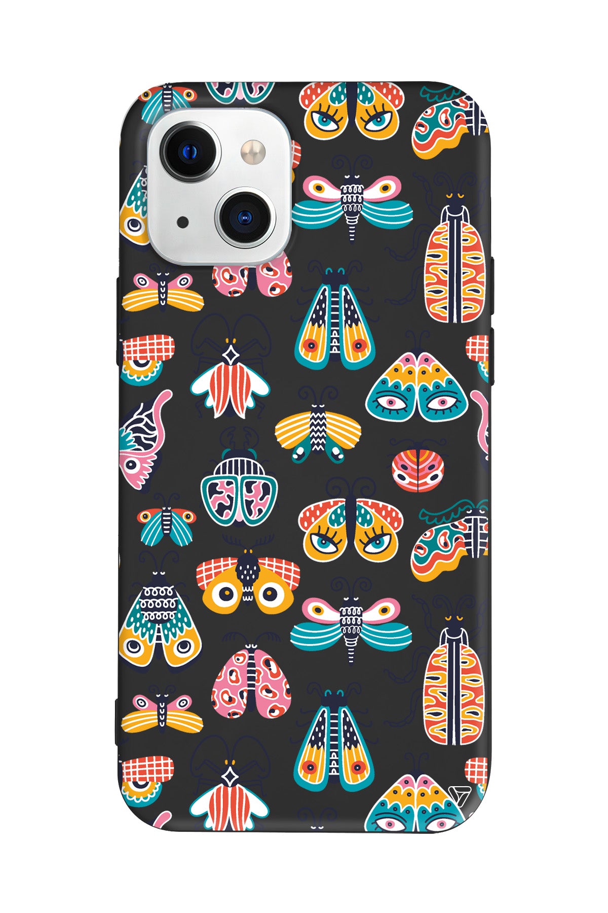 Renkli Kanatlar Lansman Model İçi Kadife Silikon Telefon Kılıfı – Plus Serisine Özel