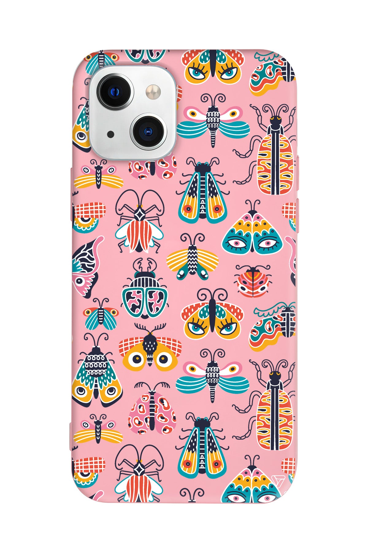 Renkli Kanatlar Lansman Model İçi Kadife Silikon Telefon Kılıfı