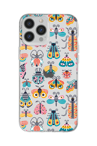 Renkli Kanatlar Lansman Model İçi Kadife Silikon Telefon Kılıfı